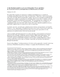 Brief Submitted to ETHI