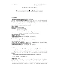 Data Sheets on Quarantine Pests