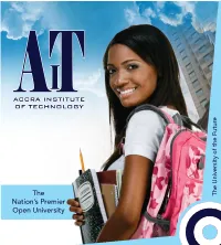 The Nation's Premier Open University