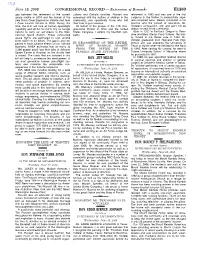 CONGRESSIONAL RECORD— Extensions of Remarks E1269 HON