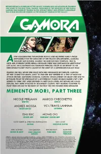 Memento Mori, Part Three