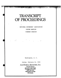 1985 NGA Winter Meeting
