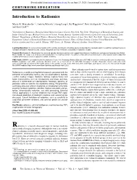 Intro to Radiomics