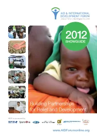 Building Partnerships for Relief and Development