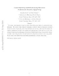 Cosmic Superstring Gravitational Lensing Phenomena: Predictions