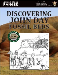 RANGER US Department of the Interior DISCOVERING JOHN DAY FOSSIL BEDS How to Use This Book
