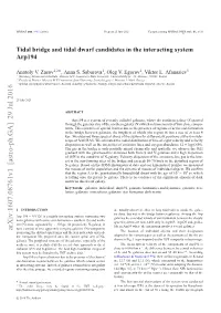 Tidal Bridge and Tidal Dwarf Candidates in the Interacting System Arp194 3