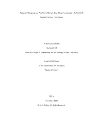 Bayesian Designing and Analysis of Simple Step-Stress Accelerated Life Test With