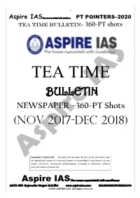 BULLETIN (Nov 2017-Dec 2018)