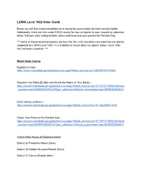 Liuna Local 1652 Voter Guide