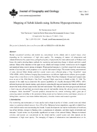 Mapping of Sabah Islands Using Airborne Hyperspectrometer