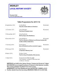 Morley Local History Society