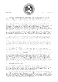 NEWSLETTER No.12 June 1985 1. ANNUAL GENERAL FIELD