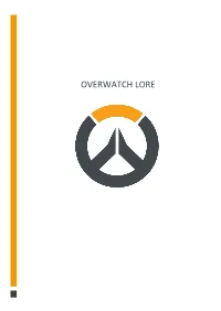 Overwatch Lore