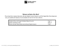 Schedule of Fees and Charges