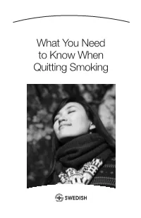 What You Need to Know When Quitting Smoking Nicotine Dependence: How Does It Affect Us?