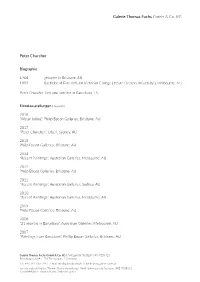 Biographie Peter Churcher