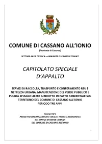 Comune Di CASSANO ALL'ionio