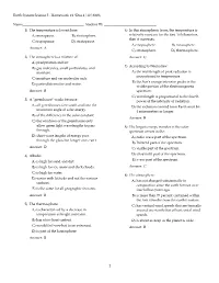 Earth System Science 5 : Homework #1 (Due 4/10/2008)