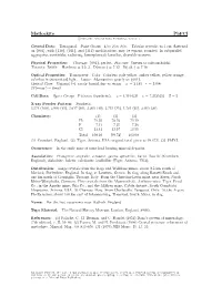 Matlockite Pbfcl C 2001-2005 Mineral Data Publishing, Version 1