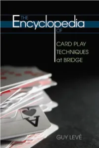 The-Encyclopedia-Of-Cardplay-Techniques-Guy-Levé.Pdf