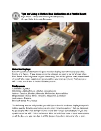 Tips on Using a Native Bee Collection at a Public Event by Addison Deboer and Andony Melathopoulos, Oregon State University Extension
