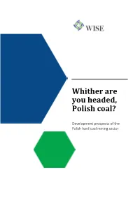 Whither Are You Headed, Polish Coal?