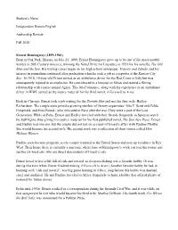Example of an Authorship Review