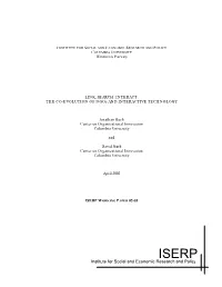 Iserp Working Paper 02-03