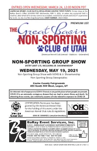 Non-Sporting Group Show Entry Limit 175, Including Jr