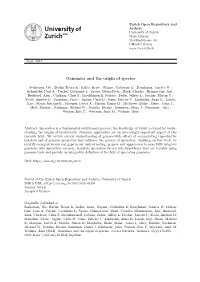 Submission to Nature Reviews Genetics