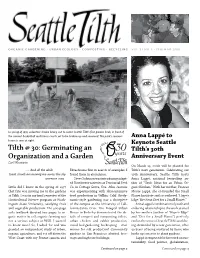 Germinating an Organization and a Garden Continued from Page 1