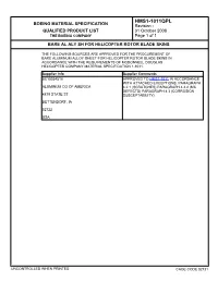 HMS1-1011QPL BOEING MATERIAL SPECIFICATION Revision - QUALIFIED PRODUCT LIST 31 October 2008 the BOEING COMPANY Page 1 of 1