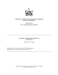 Third Session Forty-Eighth General Assembly