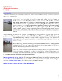 The Monsoon Started from the 10 July, 2007 and Unrelenting Precipitation to Date Has Set Off Flood and Landslide in 36 Districts the Country