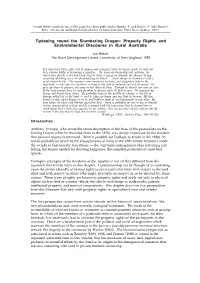 Tiptoeing Round the Slumbering Dragon: Property Rights and Environmental Discourse in Rural Australia