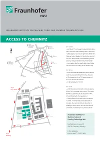 Access to Chemnitz
