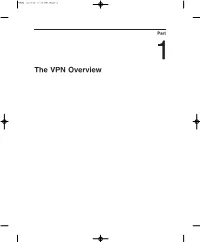 The VPN Overview VPN1 6/9/03 6:00 PM Page 2 VPN1 6/9/03 6:00 PM Page 3