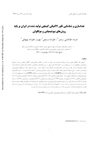 Isolation and Identification of Lactic Microbiota from Kimchi, Produced in Iran, Based on Biochemical and Molecular Methods