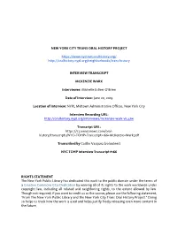 NYC TOHP Transcript 166 Mckenzie Wark
