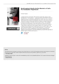 On the Rhetoric of Carlo Michelstaedter (Paperback) # Kindle