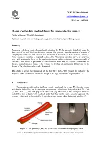 Shapes of Coil Ends in Racetrack Layout for Superconducting Magnets Attilio Milanese / TE-MSC Department