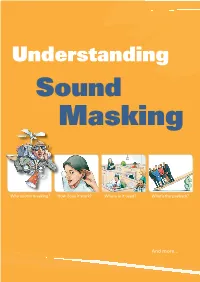 Understanding Sound Masking