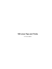 100 Linux Tips and Tricks