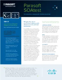 Parasoft Soatest the INDUSTRY-LEADING API TESTING SOLUTION