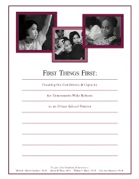 First Things First