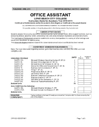 Office Assistant