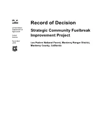 Record of Decision