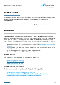 Client-To-Site VPN