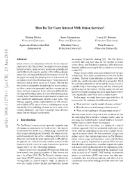 How Do Tor Users Interact with Onion Services?
